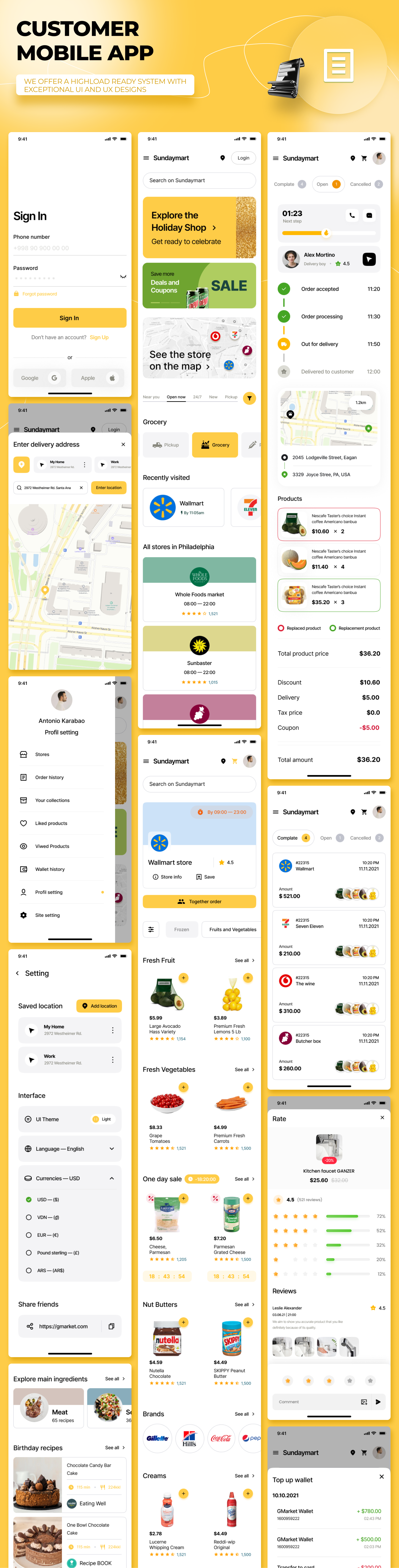 SundayMart - All-in-One Grocery Multivendor eCommerce (Web, Admin, User, Vendor, and Delivery) - 19